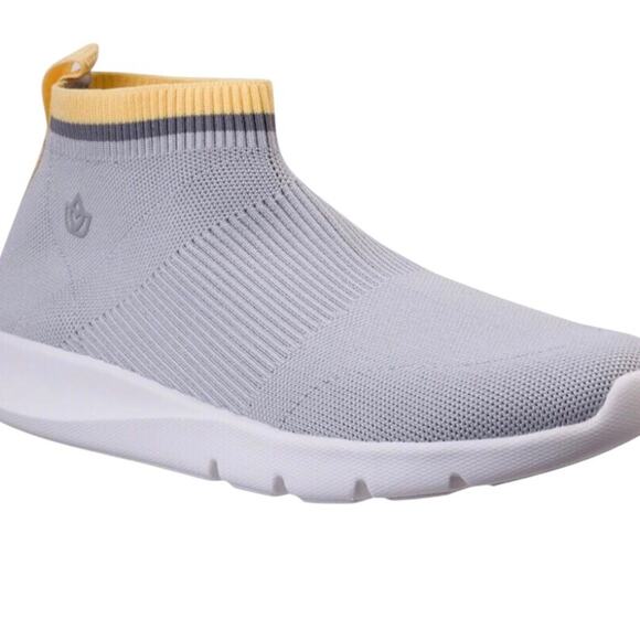 Spenco Pure Love Glacier Grey Stretch Knit Orthotic Support Shoes Size 9.5D NIB - Picture 14 of 15